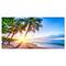 Designart - Pearl Beach in Guadeloupe - Sea & Shore Photographic on wrapped Canvas